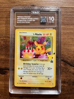 Pokémon Pikachu Birthday Celebrations Classic Collection #24