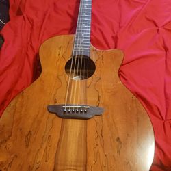 Acoustic/Electric Luna Guitar