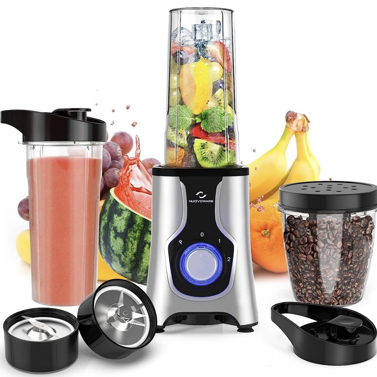 New In Box Parini On-The-Go personal Blender 20 oz For Smoothies/ Fruit  Juices