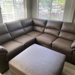 Sectional With Futon