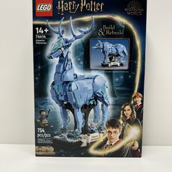 New!! LEGO Harry Potter Expecto Patronum Build and Display Set 76414