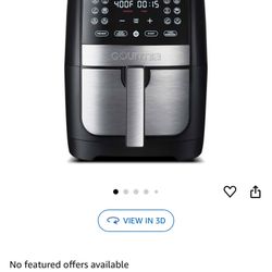 Gourmia Air Fryer Black (8 Quart)