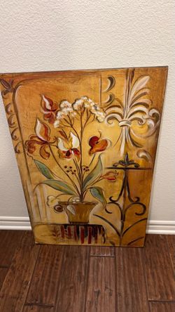 Silvia Vassileva Original Painting – “Tropical Bouquet” – 24” x 36”