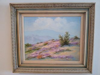 Louise Tennyson Oil Painting PALM SPRINGS ARTIST 