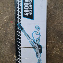 HAUL-MASTER 4000 lb., 2 Ton Capacity 10 ft. Cable Winch Puller