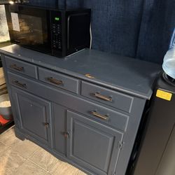 Navy Blue Kitchen Buffet
