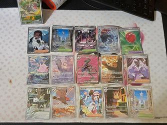Pokemon cards IRs amd promo for sale or trade