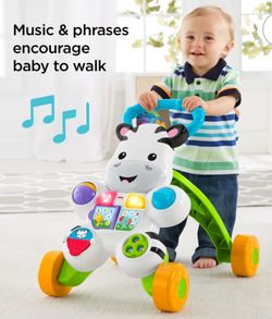 Fisher-Price Zebra Musical Push Toy