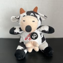 Birthday cow plush