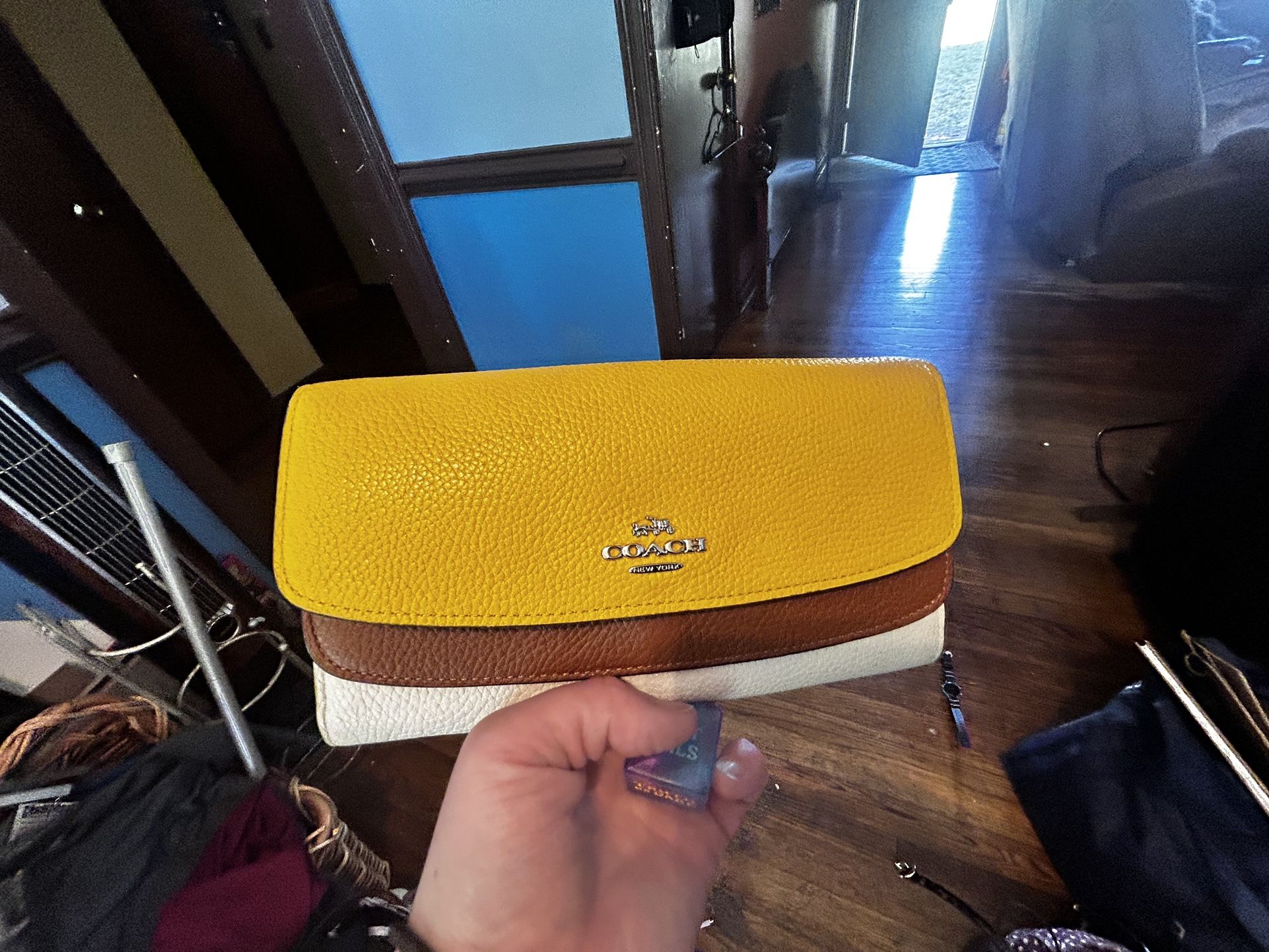 Coach Double Flap Wallet 