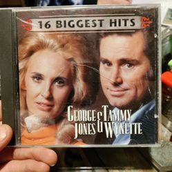 George Jones And Tammy Wynette 16 Biggest Hits Cd