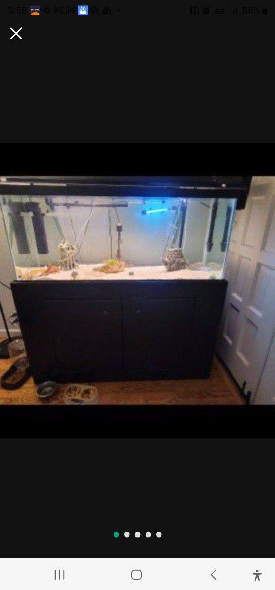 Large Fish Tank With  Stand