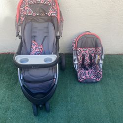 Baby Stroller With Car Set 