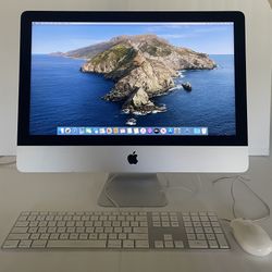 Thin Apple Imac 2019 4K  Intel I-3 3.4Quad Core 8GB Ram 500 GB SSD Catalina Installed 