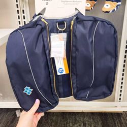 New Dog Backpack Harness - Cuddle Collab with Baloo & Pan - L - Navy