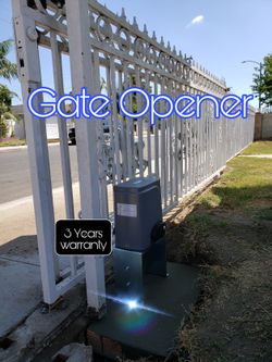 Gate Opener New . Motor Para Puerta Nuevo