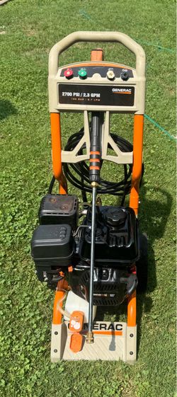 Clean Generac 2700psi pressure washer