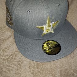 New Era Houston Astros Cooperstown Fitted Cap  Size 6⅞