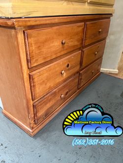 Six drawer dresser pinewood cajonera Comoda de Pino Nuevo