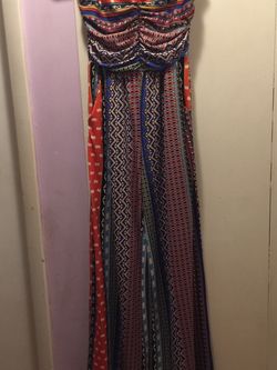 Venus Strapless Jumpsuit Xs 