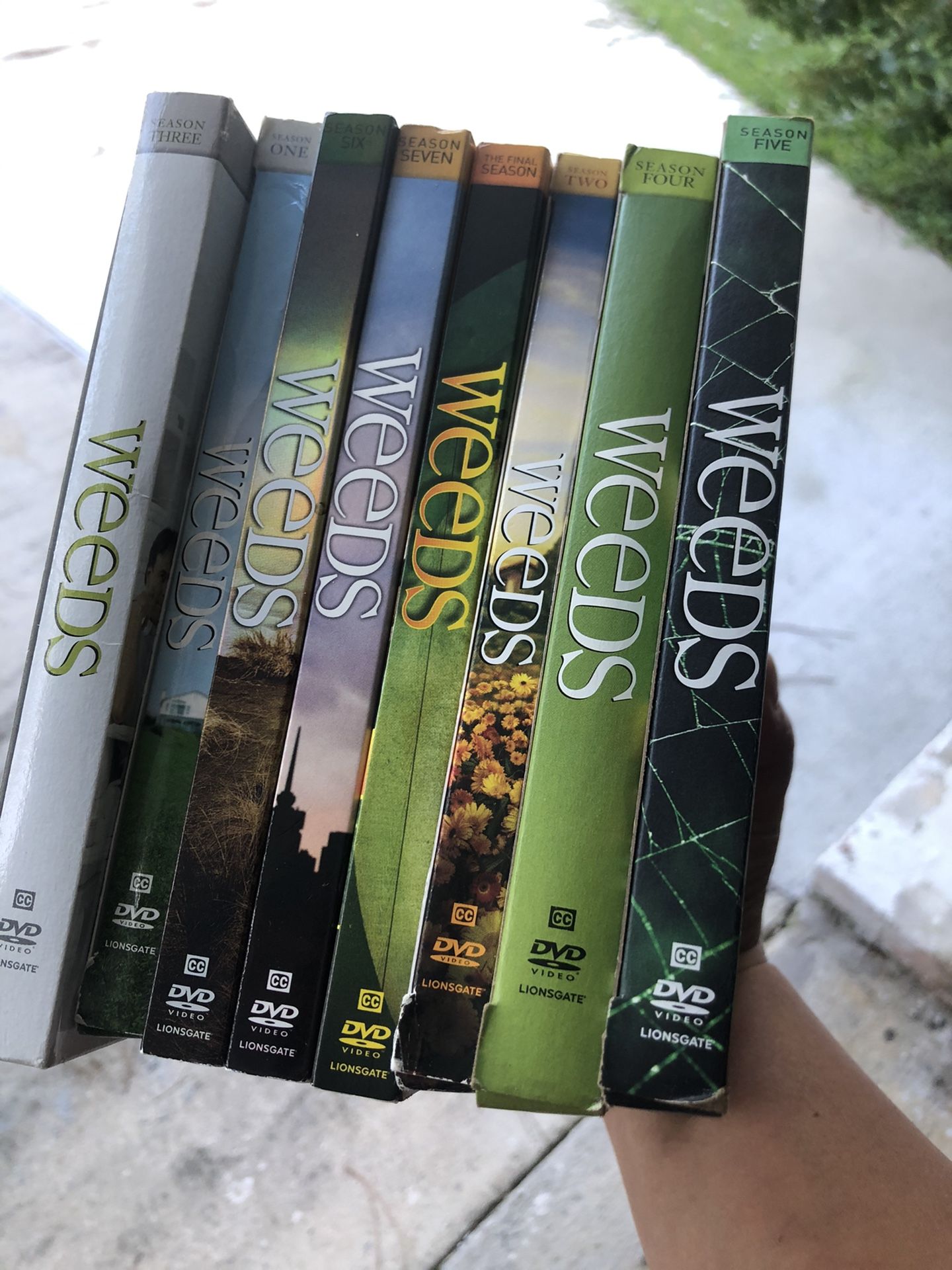 Entire Weeds Collection 7 Seasons Total