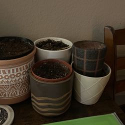 Empty Pots For Gardening