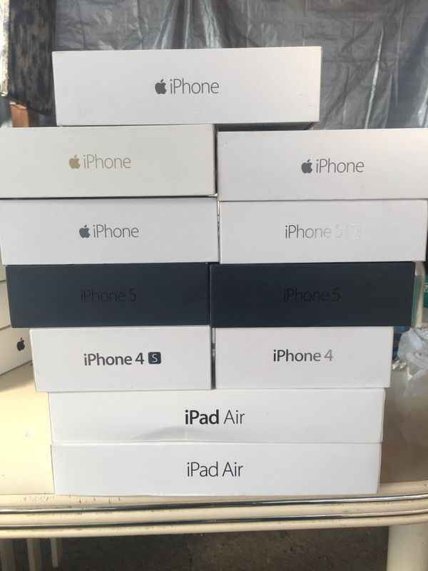 APPLE IPHONE BOXES FOR SALE $10 each