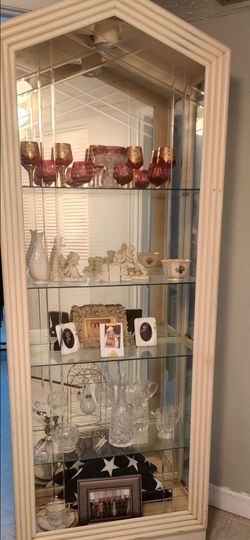 Lighted Curio Cabinet
