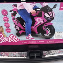 Kids Barbie Motorcycle 