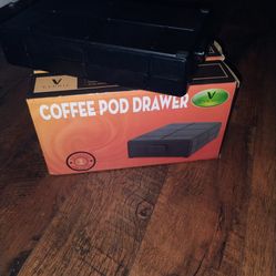 Coffee pod drawer
