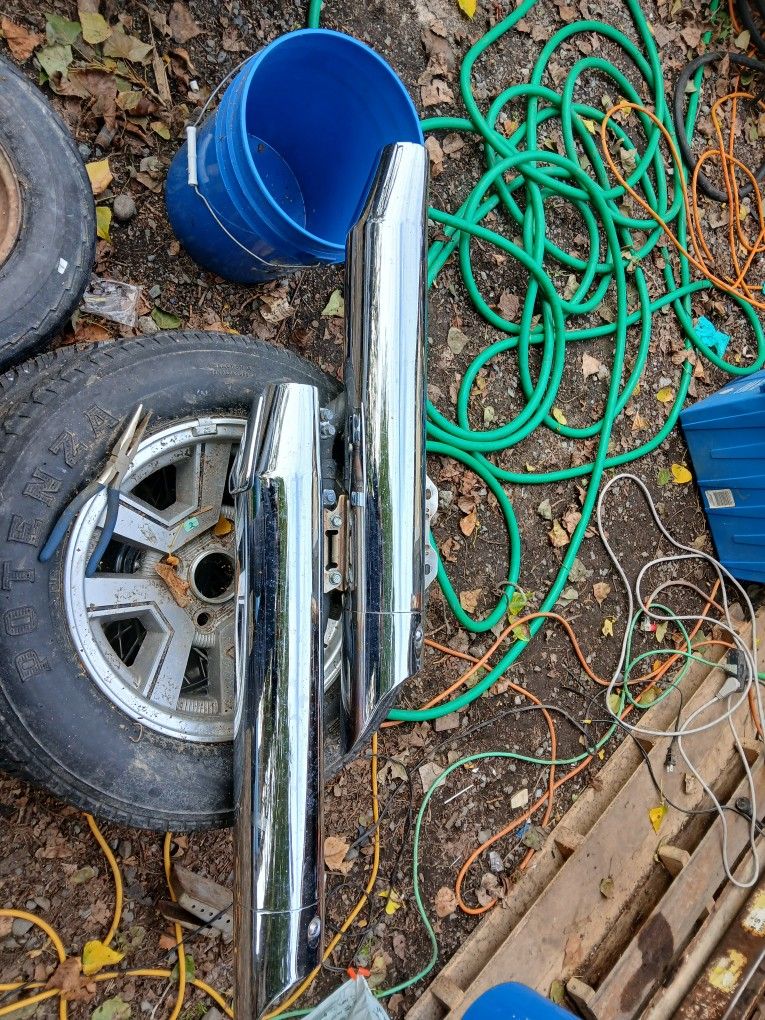 Honda motorcycle exhaust