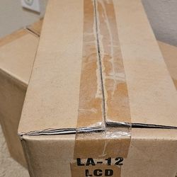 LA-12 FLAT PANEL MONITOR ARM (WALL MOUNT TYPE) UNUSED SEALED BOX
