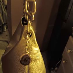 TOMMY HILFIGER GOLD TONE BAG