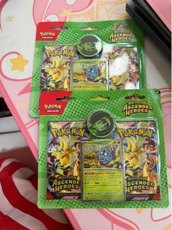 Pokémon Ascended Heroes Blister Pack Sealed Mega Evolution