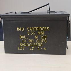 Genuine Military Ammo BOX