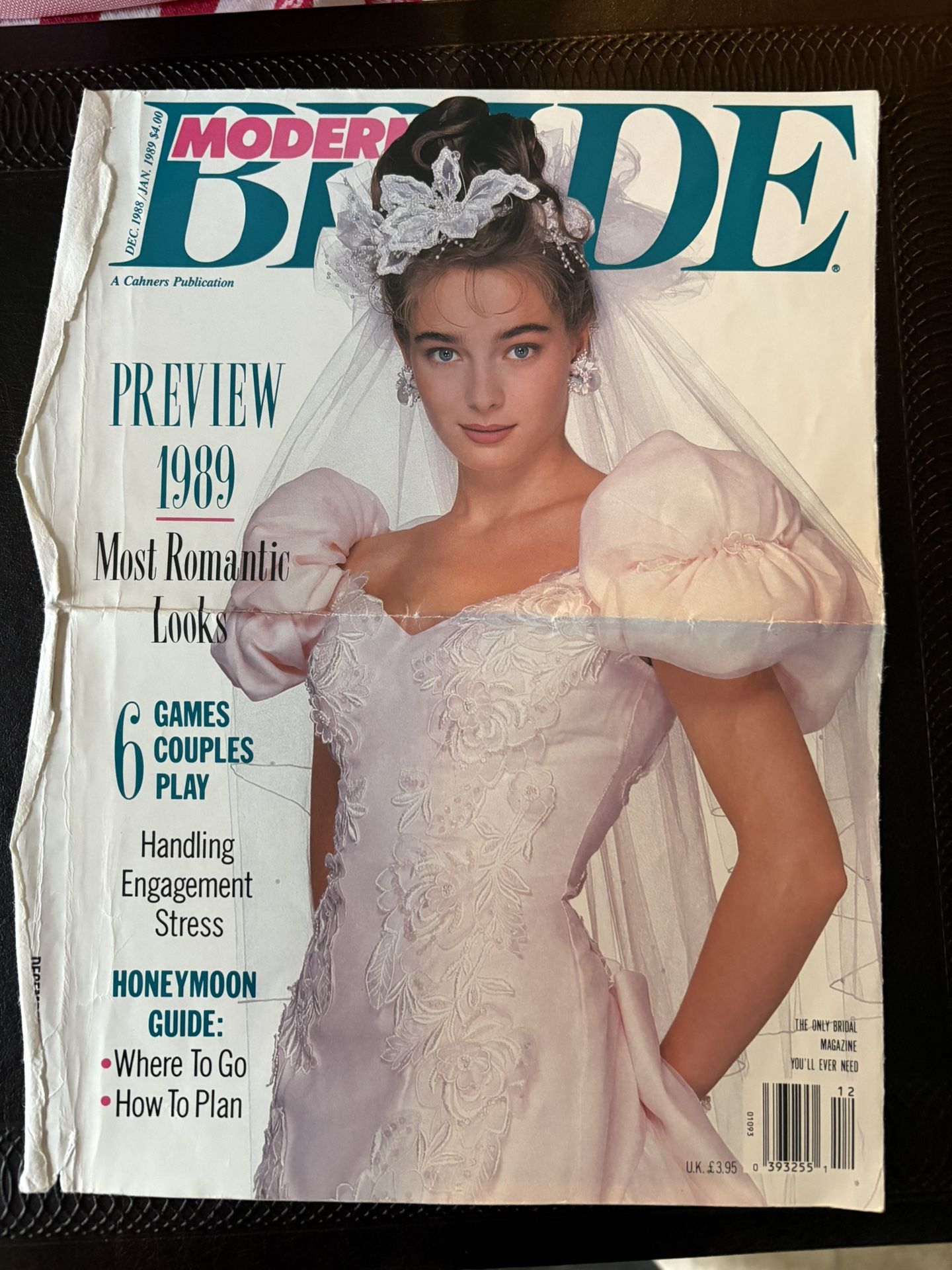 Beautiful Vintage Eighties Wedding Dress +
