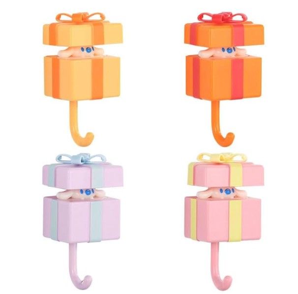 4 Creative and Fun Adhesive Clothes Hooks