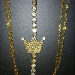 Crown Chest Chain 