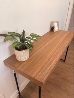 Custom small entry table or desk