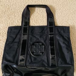 Tory Burch Black Tote Bag for $115