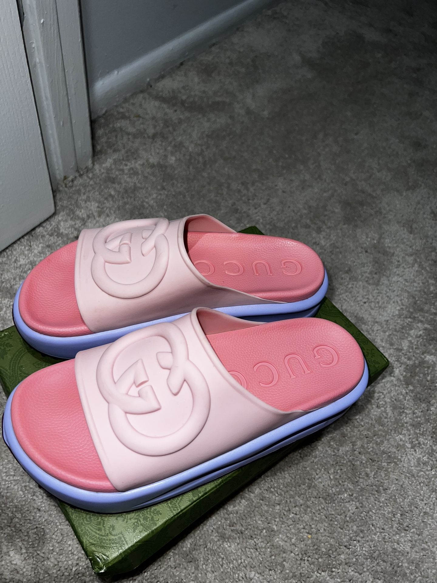 Gucci Wmns Slide Sandal 'Candy'