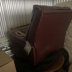 Free Red Leather Chair