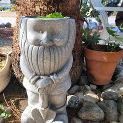 Outdoor Decoration-Gnome Flower Pot 