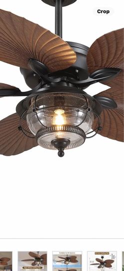 Kviflon 52” tropical ceiling fan