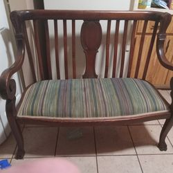 Vintage Antique Bench 
