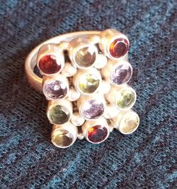 Sterling Silver Gemstone ring