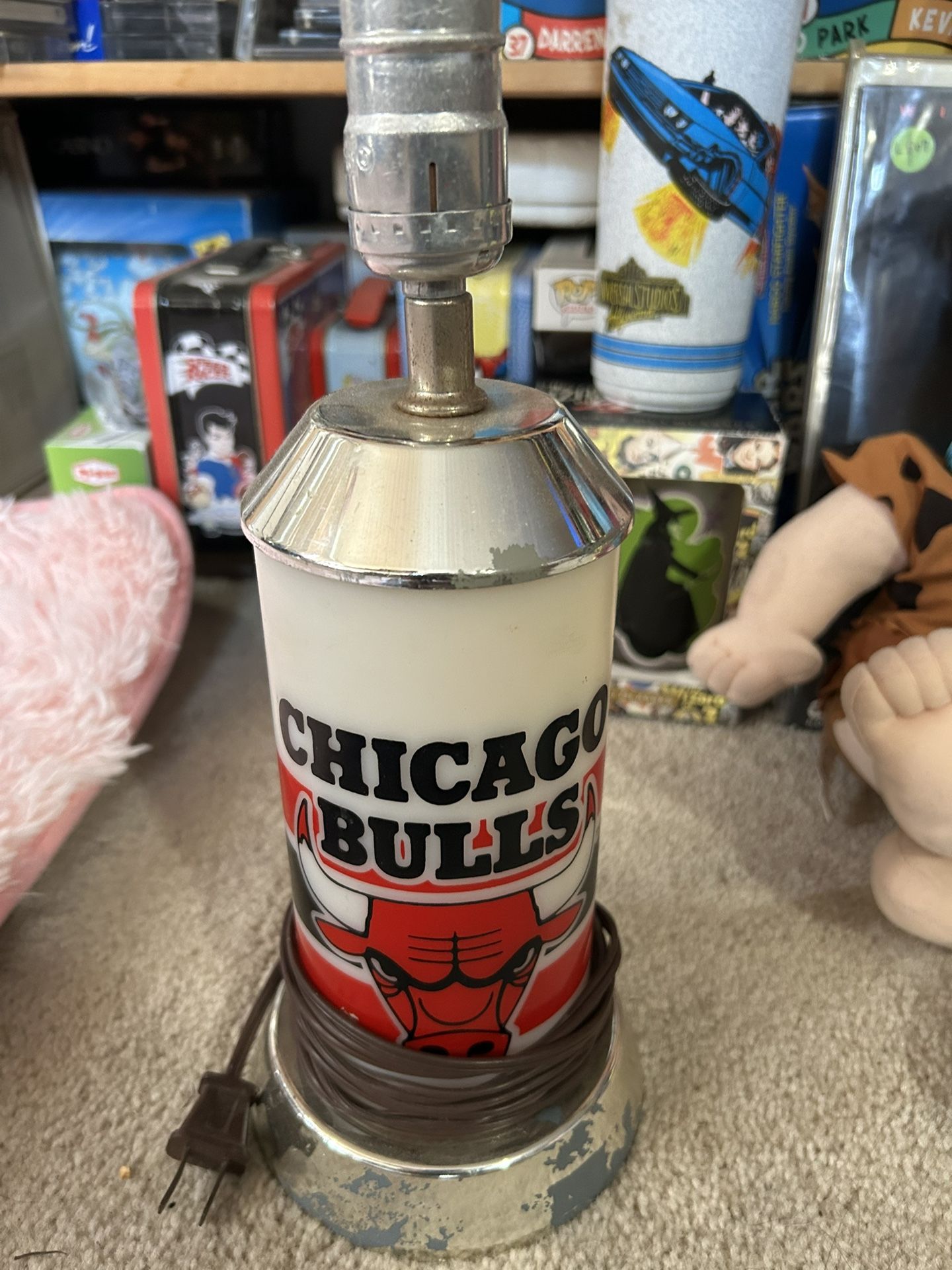 Chicago Bulls 1980’s Lamp