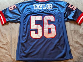 Lawrence Taylor #56 New York Giants NFL Mitchell & Ness Blue Jersey; Men’s Size 50