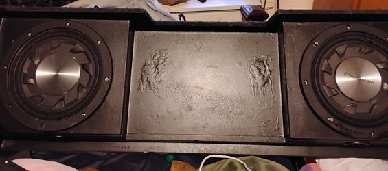 Two SHALLOW MOUNT 12"SUBS / BOX