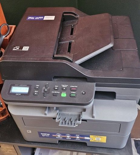 Dell OPTIPLEX PC with Dual Samsung Curved Monitor And Brother Laser Monochrome Printer/copier/scanner